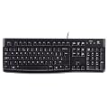 Logitech K120 Tastatur USB schnurgebunden schwarz (deutsches Tastaturlayout, QWERTZ)