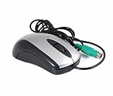 IMAGE OF iMicro MO-5013P PS/2 Optical Mouse (Black/Silver), Bulk