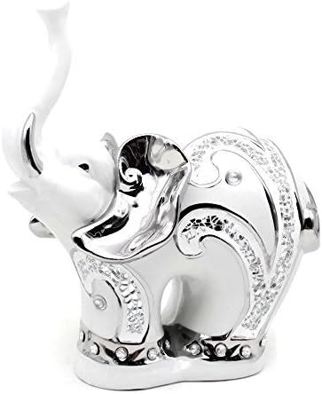 DEHUA Ceramic Elephant Figurine Collection Home Decoration