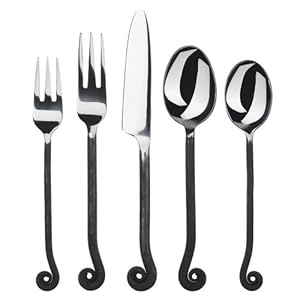 Gourmet Settings Treble Clef 20-Piece Flatware Set Service for 4