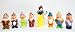 Snow White and Seven Dwarfs Ornaments Set