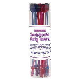 Pipedream Products Bachelorette Party Pecker Party Stirrers 16 Pack