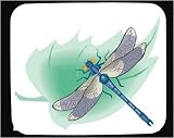 Mouse Pad with insect, demoiselle, dragonfly, banded