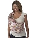 Hotslings Everyday Sling in Pink Ecru Paisley, Size 7