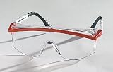 Uvex Astrospec 3000 Eyewear, Clear Lens, Black Frame