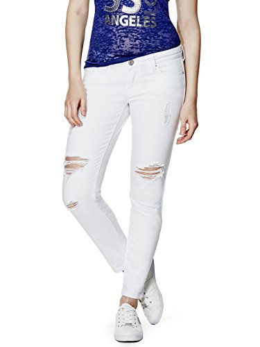 GUESS Factory Women's Esraine Destructed Skinny Jeans