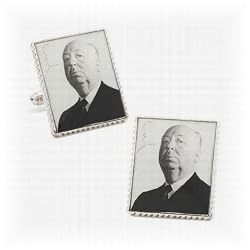 Alfred Hitchcock Stamp Cufflinks