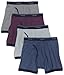 Fruit of the Loom Men's Low Rise Ringer Boxer Brief(Pack of 4)