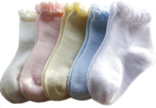 Suppersupplier 5 Pack Baby and Children Comfortable Cotton Socks (2-4 years old)