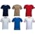 Fruit of the Loom plain 100% cotton ringer t-shirt