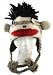 Adult Size Knitwits Punk Rock Grey Sock Monkey Pilot Knit Wool Hat