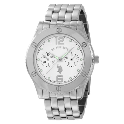 U.S. Polo Assn. Men's USC80007 Analogue White Dial Bracelet Watch