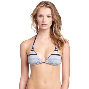 Buy Splendid Ladies Rainbow Stripe Triangle String Bikini Top by Splendid