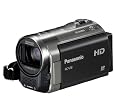 Panasonic V10 HD 720p Camcorder - Black (70x Zoom, Power OIS, SD Card Recording, Face Recognition) 2.7 inch LCD