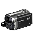 Panasonic V10 HD 720p Camcorder - Black (70x Zoom, Power OIS, SD Card Recording, Face Recognition) 2.7 inch LCD