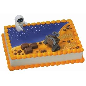 Walle and Eve Cake Topper Set by Decopac