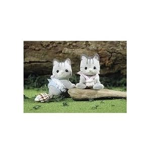 Calico Critters Fisher Cat Twins