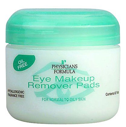 Physicians Formula Oil-Free Eye Makeup Remover Pads-60 ct (Pack of 5)
