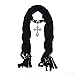 TrendsBlue Elegant Cross Charm Pendant Jewelry Necklace Scarf - Diff. Colors Available