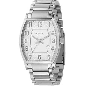 Fossil #FS4380 Men's Silver Analog Casual Watch