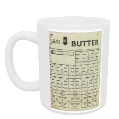 BUTTER COUPONS - Mug - Standard Size