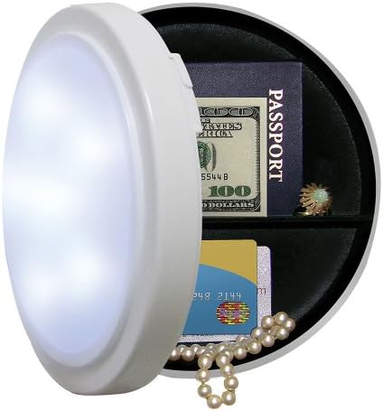 Trademark Home 82-5321 Wireless Closet Light with Concealed Safe 8-Inch Diameter