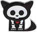 Skelanimals TV Cartoon Patch - 2.25 Dead Kitten Cat