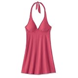 Athleta Solid Halter Swim Dress