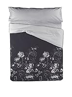 Casa Campo  Juego De Funda Nórdica Liverpool (Negro/Gris)