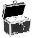 Office Products : Vaultz 4x6 Index Box Black (VZ01171)