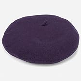 リ エンヴィ（RE ENVY） 帽子（ウールベレー帽） レディス 【パープル/F】