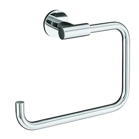  KOHLER K-14456-CP Stillness Towel Ring, Polished Chrome