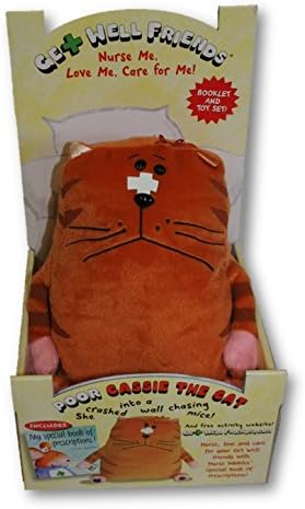 Plush Get Well Friends and Book Set (Cassie the Cat)