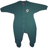 Pine Hosiery Miami Dolphins Newborn Cotton Sleeper