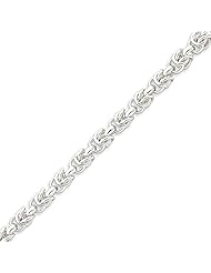 Sterling Silver 7.75 Inch Polished Fancy Link Toggle Bracelet - 7.75 Inch