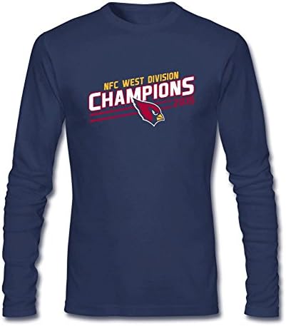 Men's Arizona Cardinals New Era 2015 NFC West Division Champions Long Sleeves T-Shirts
