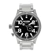 Nixon Men's A057-000 Stainless-Steel Analog Black Dial Watch