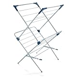 Polder Two-Tier Free Standing Clothes Drying Rack with Mesh Garment Dryer