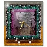 Schattenland shadowland shadow DarkFantasy fantasy TwilightZone mystery mysterious dream dreaml - 6x6 Desk Clock
