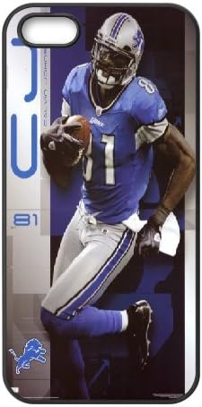 [Calvin Johnson Series] IPhone 5,5S Case Calvin Johnson Poster - Black