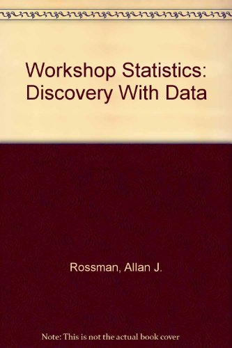 Workshop Statistics: Discovery With Data