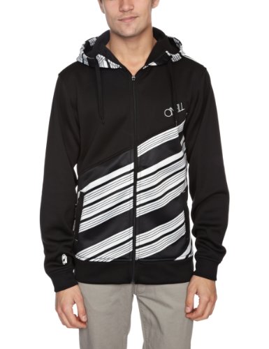 O'Neill Herren Fleecejacke PM ANGLED, WHITE AOP, XL, 150207-1900-XL