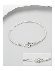 Celtic Bracelet In 92.5 Sterling Silver