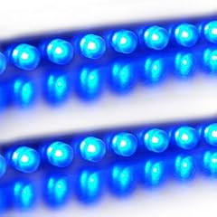 1 x BLAU 24 LEDs LED Licht Aquarium Dekoration Beleuchtung Mondlicht 24cm