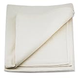 Pro Painters Cotton Canvas Drop Cloth - 4 x 12 Feet - Machine Wash