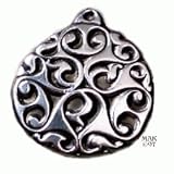 Cosmic Spirals – Pewter Pendant