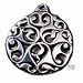 Celtic Spirals - Pewter Pendant