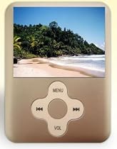 2GB Silver iGO MP3 player * Plays Music, Videos, FM Radio * free case * Lithium Battery * Voice Recorder * bright 1.8" LCD screen