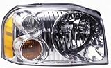 HEADLIGHT Right RH (Passenger) for NISSAN Frontier XE X-E (2001-2004), Lamp Assembly, 2001 2002 2003 2004 01 02 03 04
