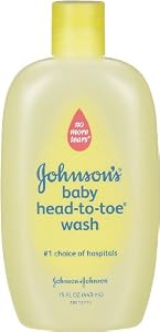 Johnson's head-to-Toe Baby Wash, 15 Ounce (Pack of 2)
